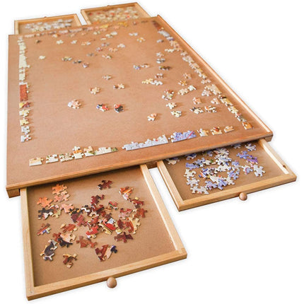 Buy Bits and Pieces â€“Original Standard Wooden Jigsaw Puzzle Plateau-The Complete Puzzle Storage System in India India