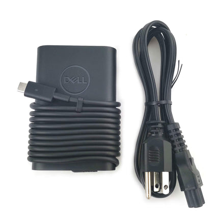 Dell Laptop Charger 65W Watt USB Type C AC Power Adapter Include Power Cord for Dell XPS 12 9250,XPS 13 9350 9360 9365 9370 9380, LA65NM170 HA65NM170,02YK0F 0M1WCF