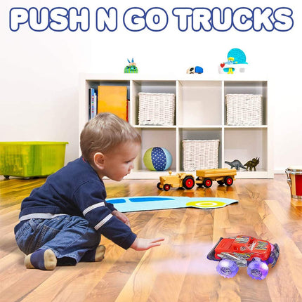 Buy ArtCreativity Light Up Monster Trucks for Boys and Girls, Toy Truck Set of 2, Monster Trucks for Boy in India