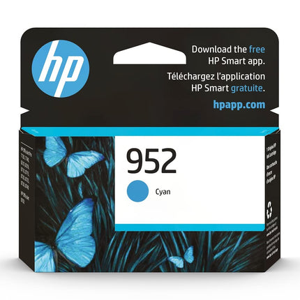 Buy HP 952 Cyan Ink Cartridge | Works with HP OfficeJet 8702, HP OfficeJet Pro | Eligible for Instant in India.