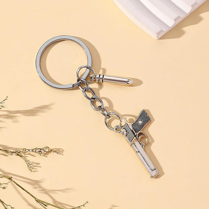 Maxbell Pistol Revolver Keychain - Carry Style and Security in Your Pocket