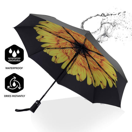 SY COMPACT Travel Umbrella Automatic Windproof Umbrellas Strong Compact Umbrella for Women Men golf umbrella