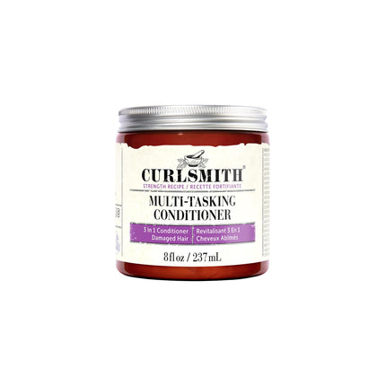 CURLSMITH – Multi-Tasking Conditioner, 3 in 1 Conditioner with Proteins, for Damaged Hair (8 fl oz)