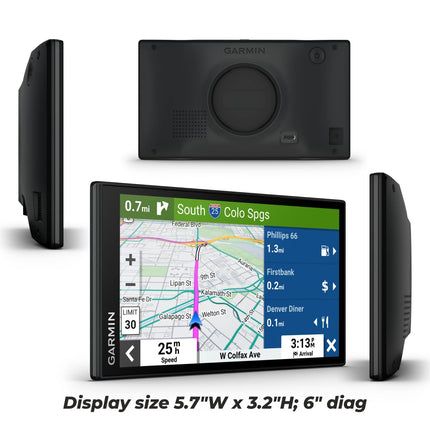 buy Wearable4U - Garmin DriveSmart 66, 6-inch Car GPS Navigator with Bright, Crisp High-Res Maps and Voice Assist Power Pack Bundle in India