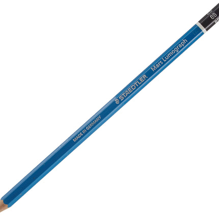 Staedtler Mars Lumograph Graphite Pencil – Graphite (8B 8B 8B 1 (S) Pencil – Blue (S)