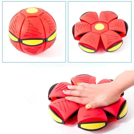 Maxbell Airball for Dogs - Interactive and Luminous Fun | Ultimate Pet Toy Flying Saucer Ball