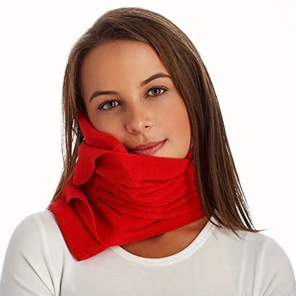 Travel in Comfort with the 1pc Neck Support Travel Pillow