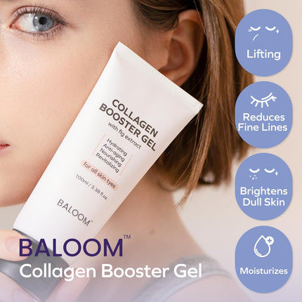 Buy BALOOM Collagen Booster Gel Serum for Korean Skin Care & Microcurrent Face Massagers, Filled With Co. in India