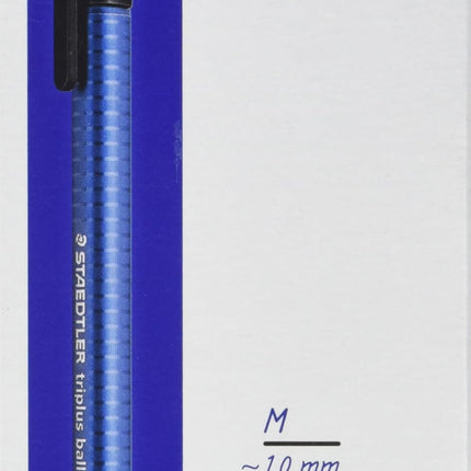 Buy STAEDTLER 437 M-3 VE Triplus Ball Pen (Ergonomic Triangular Shaft, Line Width M, Colour Blue, Sm. in India