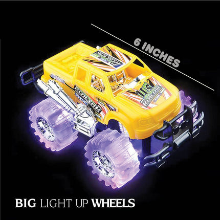 Buy ArtCreativity Light Up Monster Trucks for Boys and Girls, Toy Truck Set of 2, Monster Trucks for Boy in India