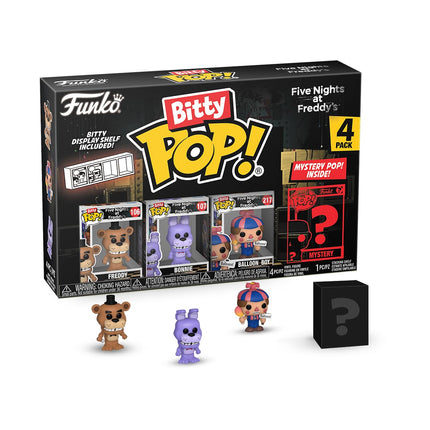buy Funko Bitty Pop!: Five Nights at Freddy's Mini Collectible Toys 4-Pack - Freddy, Bonnie, Ballon in India