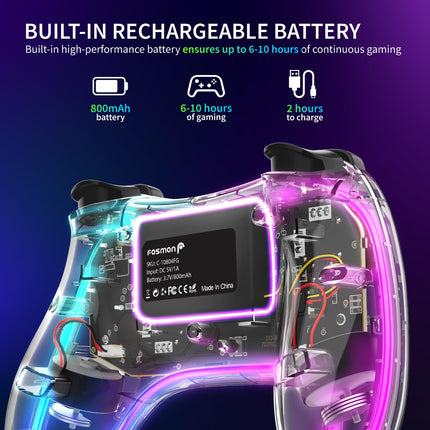 Buy Fosmon Wireless Controller, Gaming Controller with RGB Lights for Switch/Lite/OLED and Android/i in India