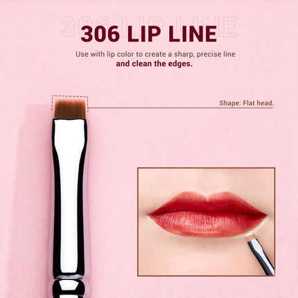 Buy Jessup Lip Brush Set, Professional Lip Makeup Brushes for Lipstick Streak-Free Application, Premium in India.