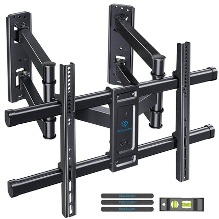 buy PERLESMITH Corner TV Wall Mount for 37-70 Inch LED, LCD 4K Flat Curved Screen TVs up to 99 lbs, Corner TV Mount Bracket with Dual Articulating Arms, Swivel, Tilt, Extension, Max VESA 600x400mm, PSCLF1 in india