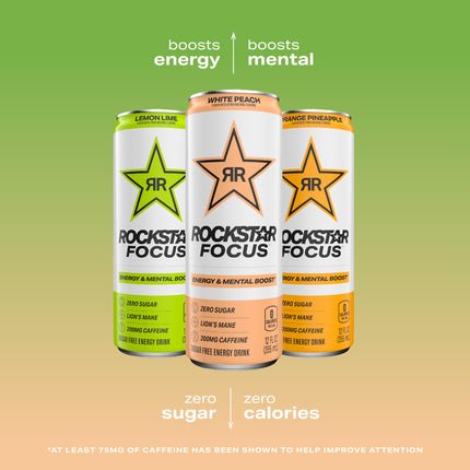 Buy Rockstar Focus Energy Drink Variety Pack in India