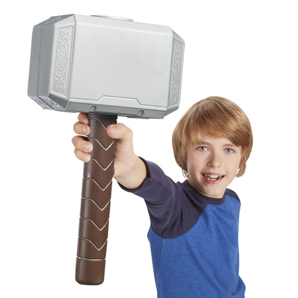 Marvel Thor Battle Hammer Role Play Toy, Weapon Accessory Inspired by The Comics Super Hero, 5+ Years (Amazon Exclusive)