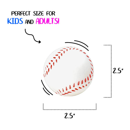 buy Neliblu Baseball Sports Themed 2.5in Foam Squeeze Balls for Stress and Anxiety Relief - Baseball Spo in India