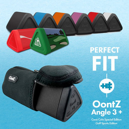 Official Carry Case for OontZ Angle 3 Bluetooth Speaker, Neoprene with Aluminum Carabiner by Cambridge SoundWorks