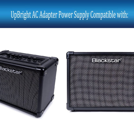 buy UpBright 10V 3A AC Adapter Compatible with Blackstar ADP0101500 ID Core 10 10w 20 20W V2 V3 IDCORE10 in India