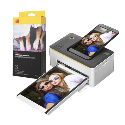 Buy Kodak Dock Premium 4x6” Portable Instant Photo Printer Bundled with 50 Sheets in India