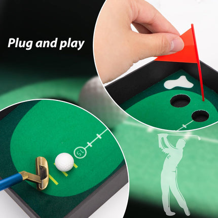 Maxbell Golf Pen Mini Desktop Golf Game - Improve Your Focus and Have Fun While You Work