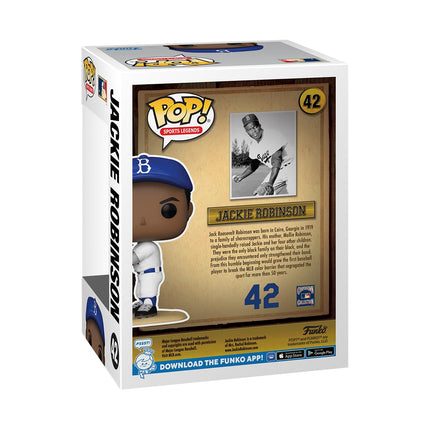 Funko Pop! MLB: Legends - Jackie Robinson with Chase (Styles May Vary)