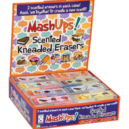 Raymond Geddes 69836 Mash Ups Scented Erasers For Kids (Pack of 24)