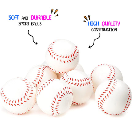 buy Neliblu Baseball Sports Themed 2.5in Foam Squeeze Balls for Stress and Anxiety Relief - Baseball Spo in India