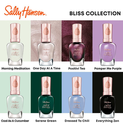 Sally Hansen Color Therapy® - Nail Polish - Bliss Collection, Serene Green - 0.5 fl oz