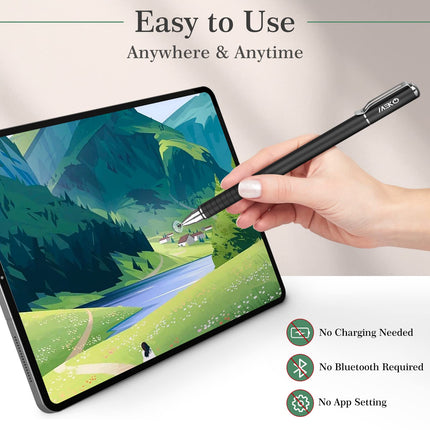 Buy MEKO Universal Stylus, [2 in 1 Precision Series] Disc Stylus Touch Screen Pens for All Capacitive Tou in India