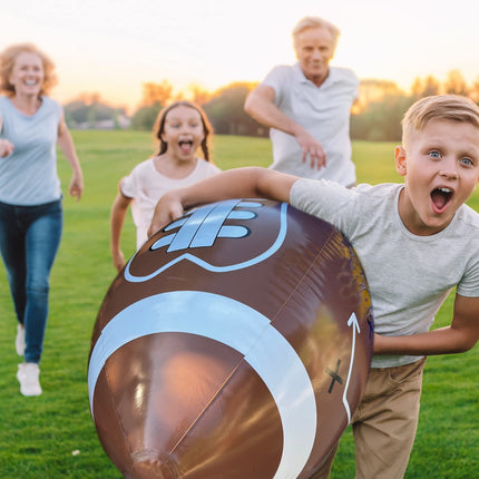 Buy GiftExpress 40" Giant Jumbo Inflatable Football with Tee Set for Football Party, Gameday, and Footba in India