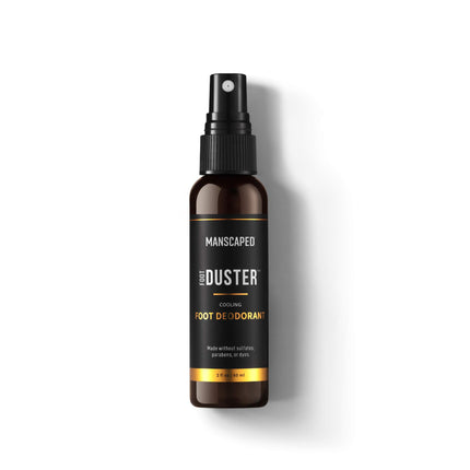 MANSCAPED® The Foot Duster™, Men's Cooling Foot Deodorant Spray, Featuring Tea Tree Oil and Our Signature MANSCAPED™ Scent
