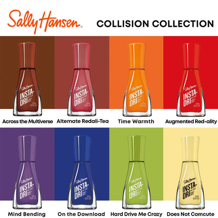 Buy Sally Hansen Insta-Dri Nail Polish - Color Collision Collection, Augmented Red-ality - 0.31 fl oz. in India