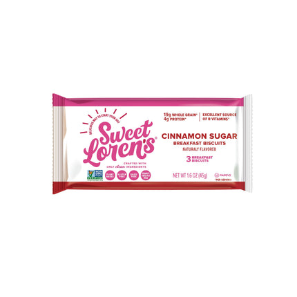 Buy Sweet Loren's Breakfast Biscuits | Cinnamon Sugar | Gluten Free, Dairy Free, Nut Free Snacks | 3 in India