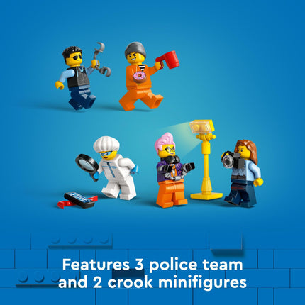 buy LEGO City Police Mobile Crime Lab Truck Toy, Pretend Play Police Toy, Includes Quad Bike, 2 Officers in India