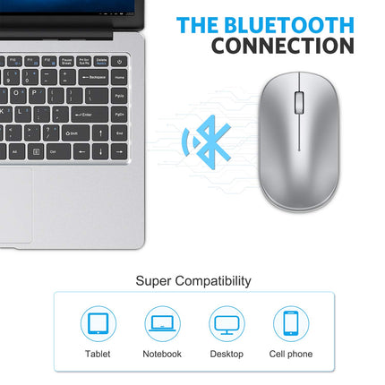 Buy OMOTON Bluetooth Mouse for iPad and iPhone, Ultra-Thin Wireless Mouse Compatible with Bluetooth Enabled Computer in India