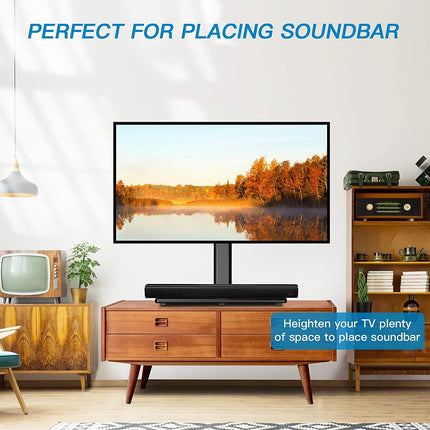 Buy PERLESMITH Swivel Universal TV Stand Mount for 32-80 Inch TVs in India