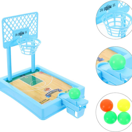 Maxbell  Portable Telescopic Foot Basketball Toy Game - Mini Shooting Fun for Kids