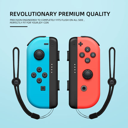 Wrist Strap for Nintendo Switch Joycon, 2 Pack Replacement for Joy Con Straps Adjustable Tightness