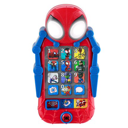 buy eKids Spidey and His Amazing Friends Toy Phone for Toddler with Built-in Preschool Learning Games in India