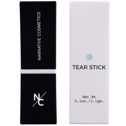 Narrative Cosmetics Tear Stick, Menthol-Infused Wax for Natural Tears on Cue, Professional SFX Makeup for Film, Theatre, TV, Acting