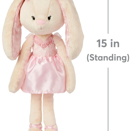 Buy GUND Take-Along Friends Plush, Curtsy Ballerina Bunny, Easter Bunny Stuffed Animal for Ages 1 and Up, Spring Decor, Pink, 15" in India
