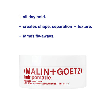 Buy Malin + Goetz Hair Pomade, 2 oz. - Men & Women Hair Styling Product for All Hair Types or Textures in India