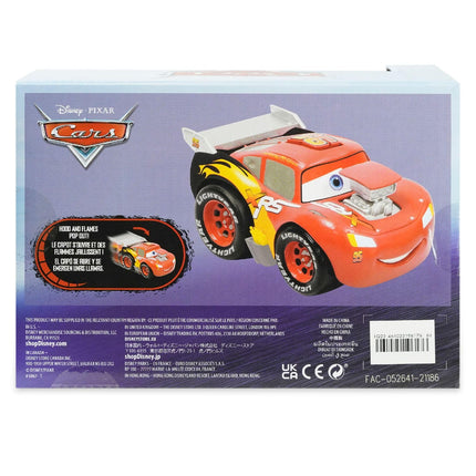 Disney Store Official Lightning McQueen Push & Go Talking Vehicle – Engaging Toy for Kids – Drive & Learn with Iconic Pixar Character for Hours of Fun