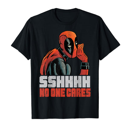 Buy Marvel Deadpool SSHHHH No One Cares Whisper T-Shirt in India