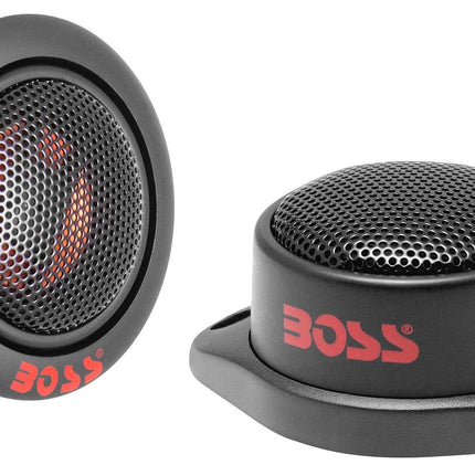 BOSS Audio Systems NX654 Onyx Series 6.5 Inch Car Door Speakers - 400 Watts (per Pair), Coaxial, 4 Way, Full Range, 4 Ohms, Sold in Pairs, Bocinas para Carro
