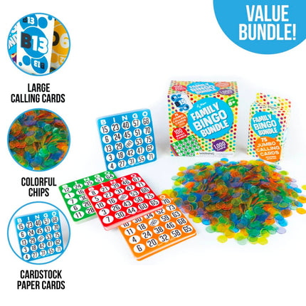 buy Regal Bingo - Family Bingo Bundle - Bingo Game Set for Adults, Kids & Families - Includes 100 Unique in India