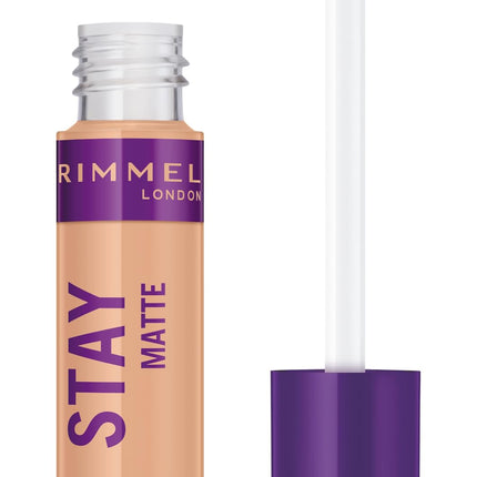 Rimmel London Stay Matte - 111 Fair - Concealer, 24-Hour Wear, Shine Control, Fights Free Radicals, 0.23oz