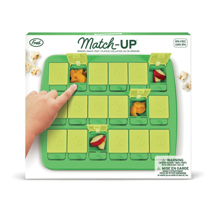 Genuine Fred, Match UP Memory Snack Tray Green Travel-Friendly Tray Measures 10 x 8.75 inches