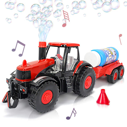 Buy ArtCreativity Bump & Go Bubble Blowing Farm Tractor Toy Truck with Lights & Sounds, and Action in India